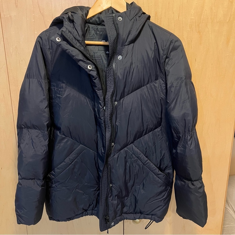Madewell chevron primaloft puffer jacket - Picture 1 of 5